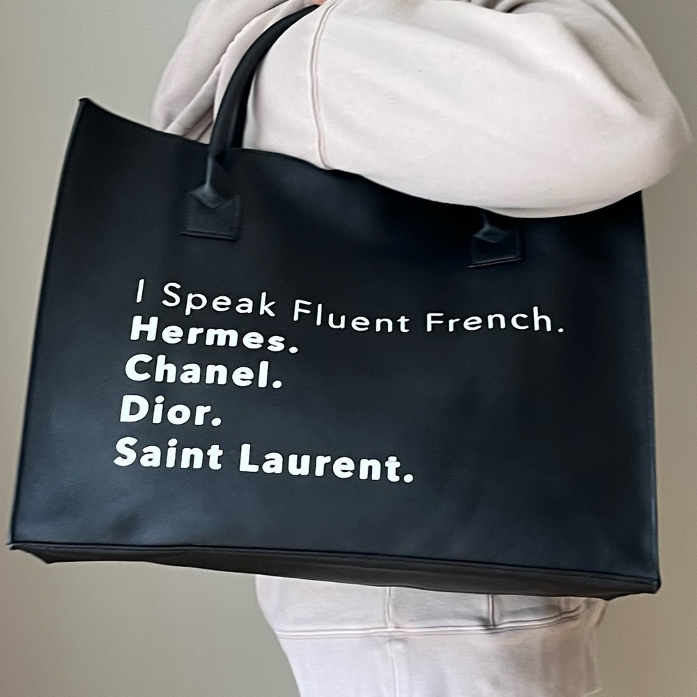 Black Tote Bag